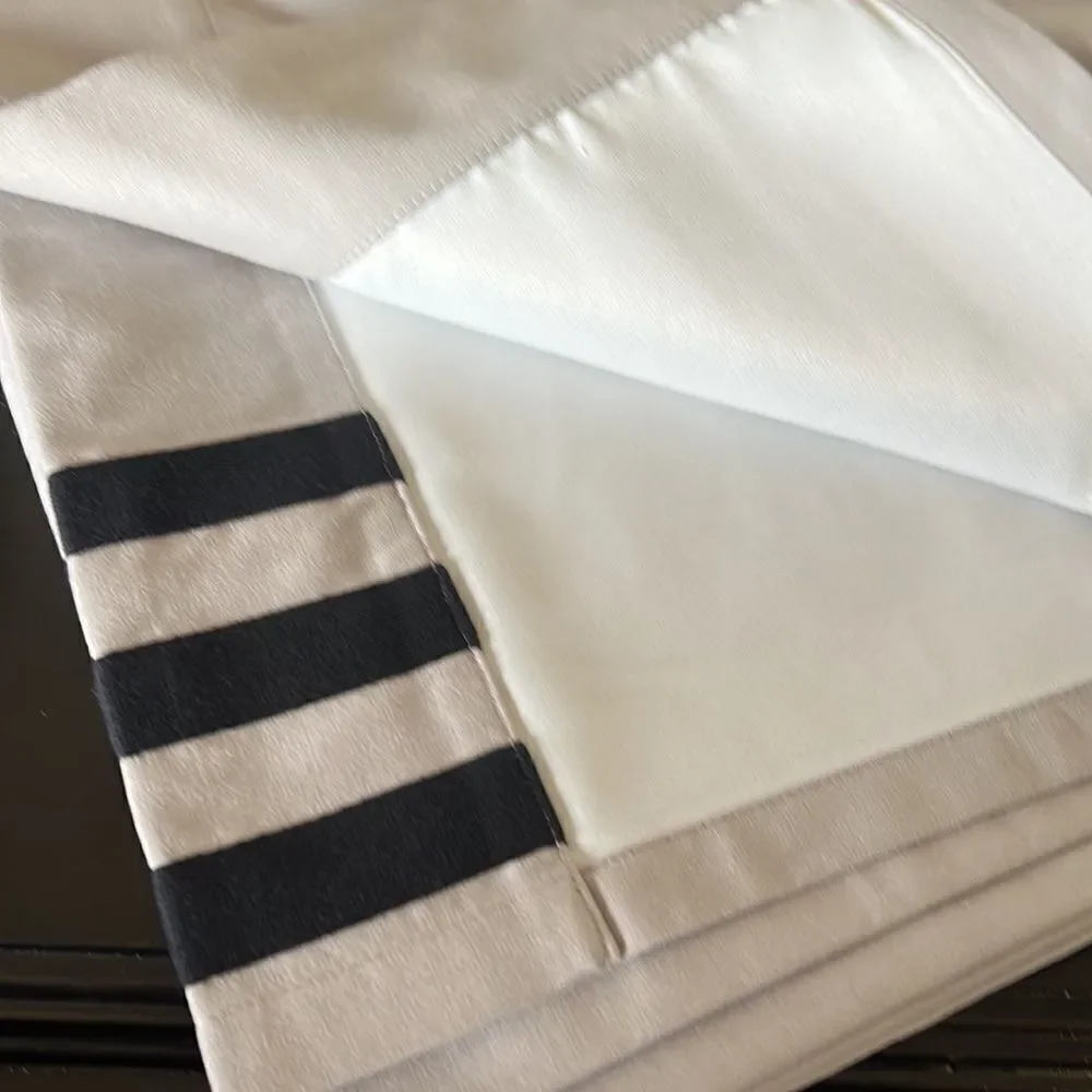 Pottery Barn Teen Twill Tape Track Drapes